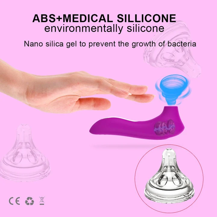🎁Female Clit Sucker Vaginal Sucking Vacuum Vibrator-suzhom