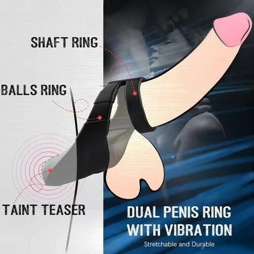 🔥2023 latest explosion 💥💥let you enjoy wonderful upgrades ❤ Adjustable vibration delay ring
