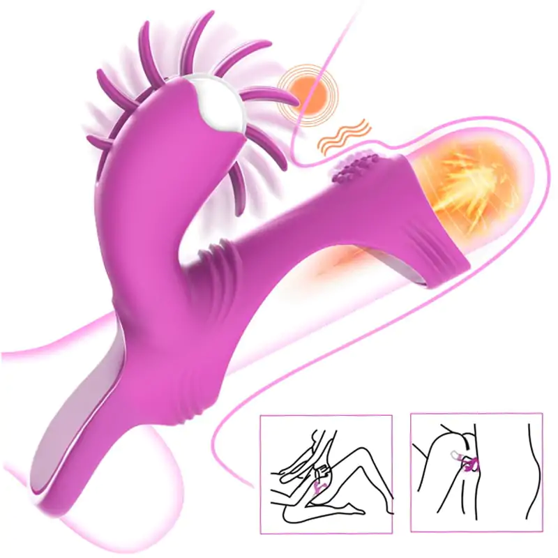 💥Passion Meet Performance series for couples -👑Roxy Vibrator Ring
