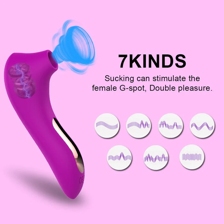 🎁Female Clit Sucker Vaginal Sucking Vacuum Vibrator-suzhom