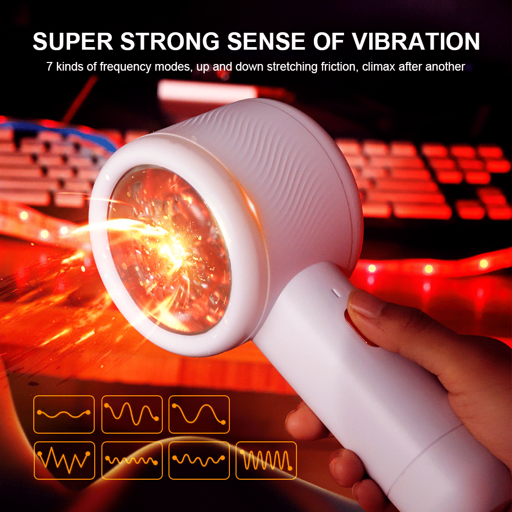 💖🔥2023 new product promotion 49% off 😍-🎁🎁 Automatic male masturbation cup real vagina self-service pusher-suzhom