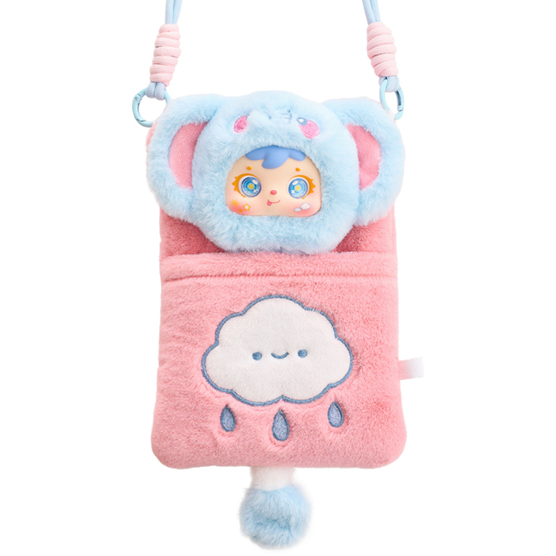 amuel Spring Travel Mobile Phone Bag Blind Box, Plush Crossbody Purse Collectible Doll
