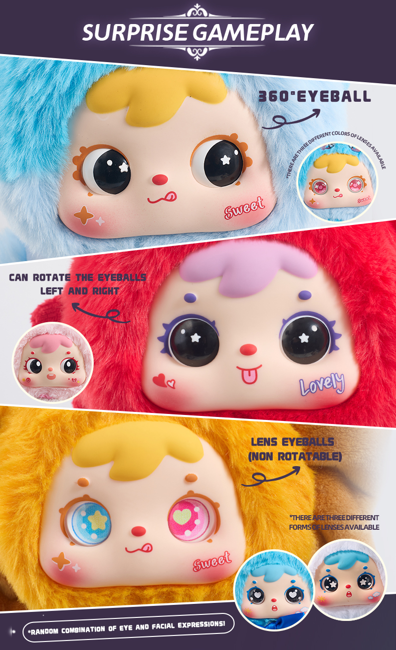 Samuel‑Twelve Constellation Plush Blind Box, Keychain Pendant Collectible Doll