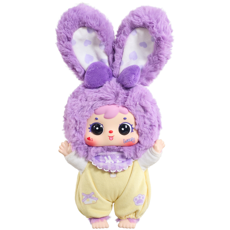 Samuel Happy Picnic Plush Pendant Blind Box, Little Bear & Little Rabbit Collectible Doll Keychain