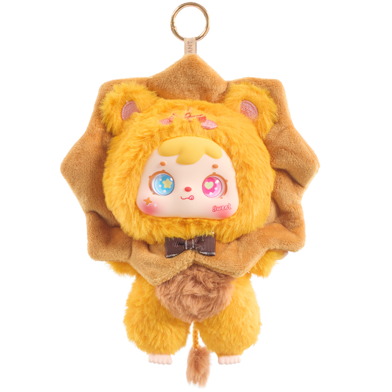 Samuel‑Twelve Constellation Plush Blind Box, Keychain Pendant Collectible Doll