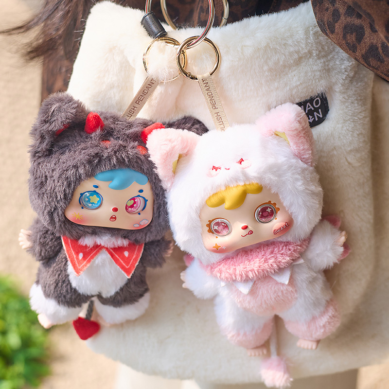 Samuel‑Twelve Constellation Plush Blind Box, Keychain Pendant Collectible Doll