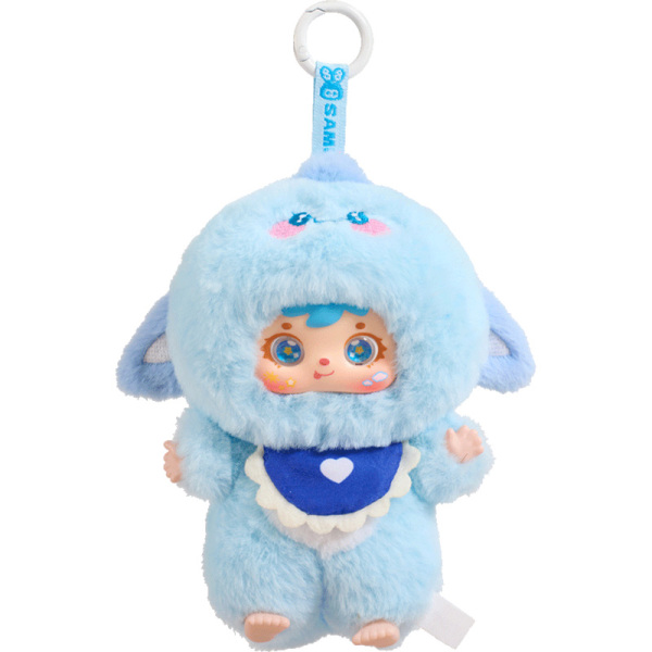 Samuel Good Times Series Plush Blind Box, Rotatable Eyeball Collectible Doll