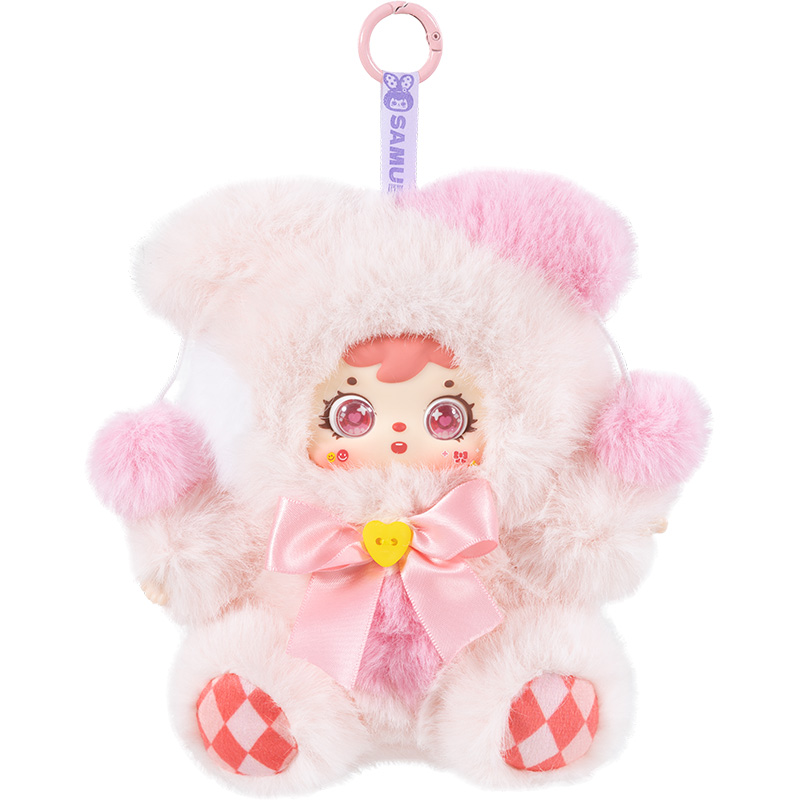 Samuel Good Times Series Plush Blind Box, Rotatable Eyeball Collectible Doll