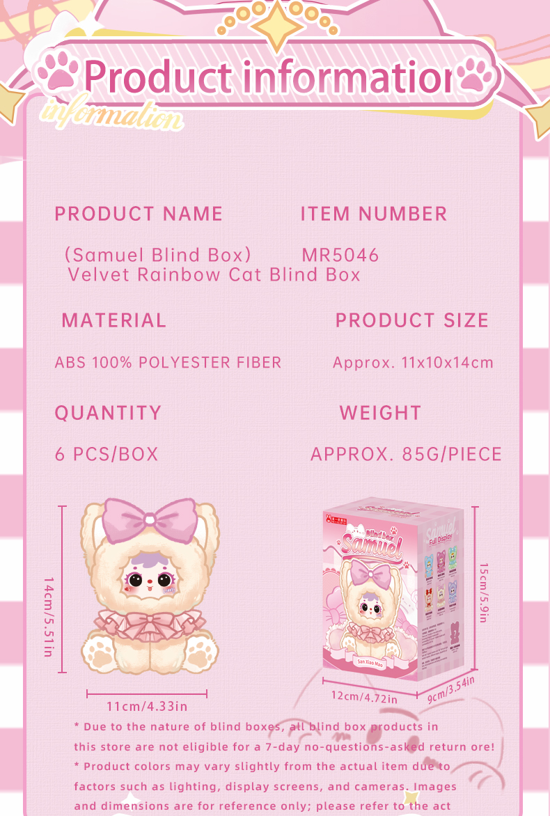 Original IP Blind Box Art Toy Collectible Vinyl Figure Desktop Decor Gift For Toy Lovers