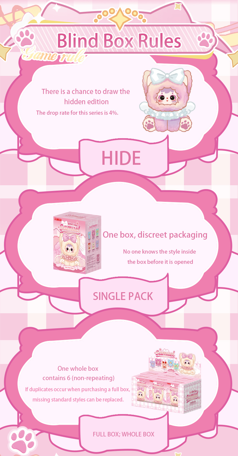 Original IP Blind Box Art Toy Collectible Vinyl Figure Desktop Decor Gift For Toy Lovers