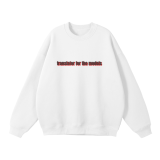 Streetwear Unisex Solid Color Fleece Pullover