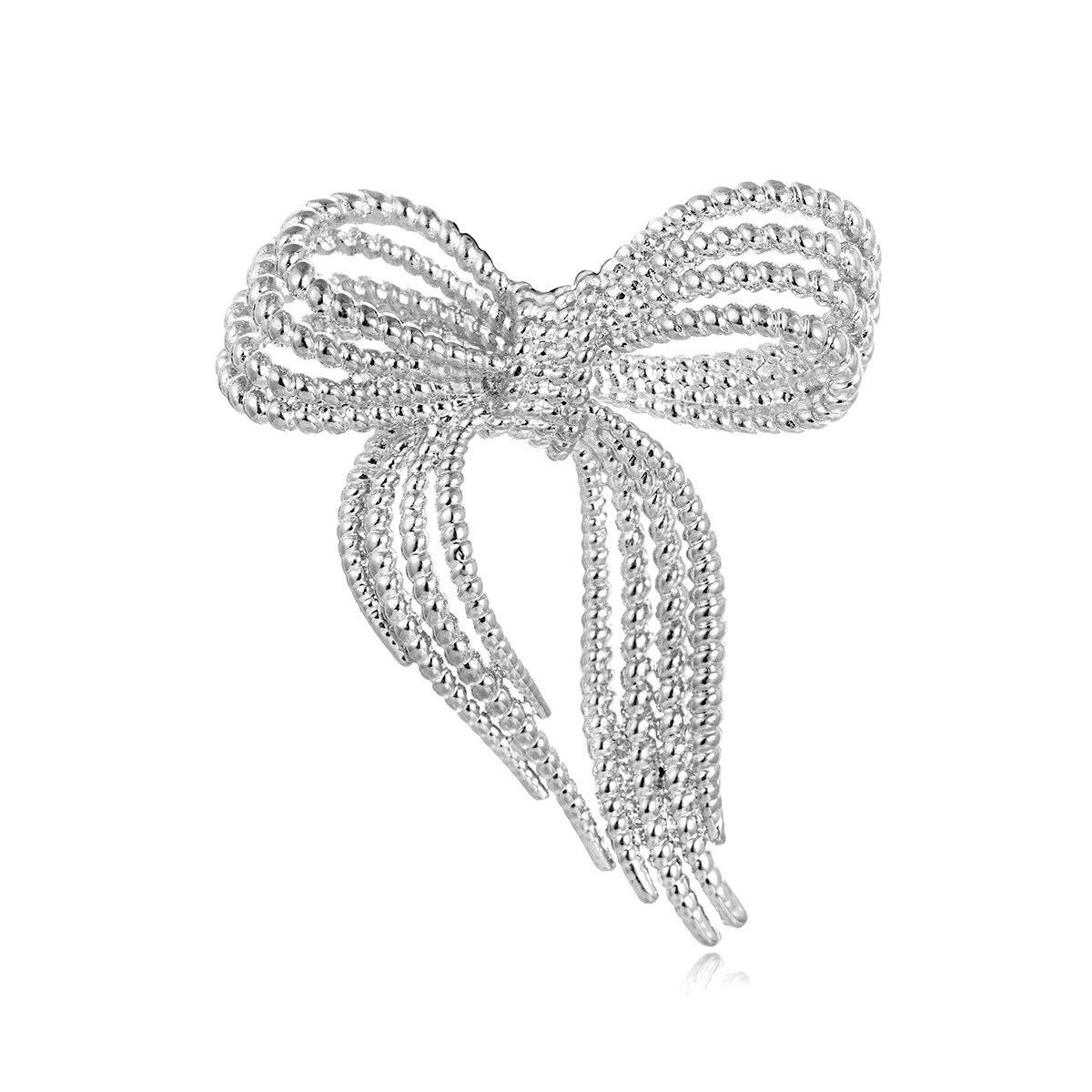 Wholesale Bowknot Brooch & Lapel Pin, Hollow Metal Bow Decorative Pin