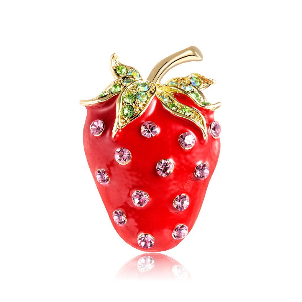 Fruit Brooches, Pins & Badges