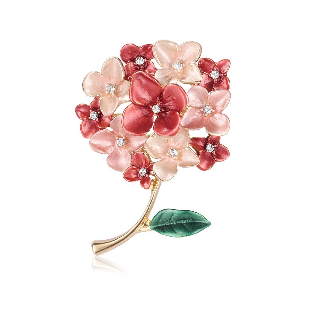 Flower Brooches, Pins & Badges