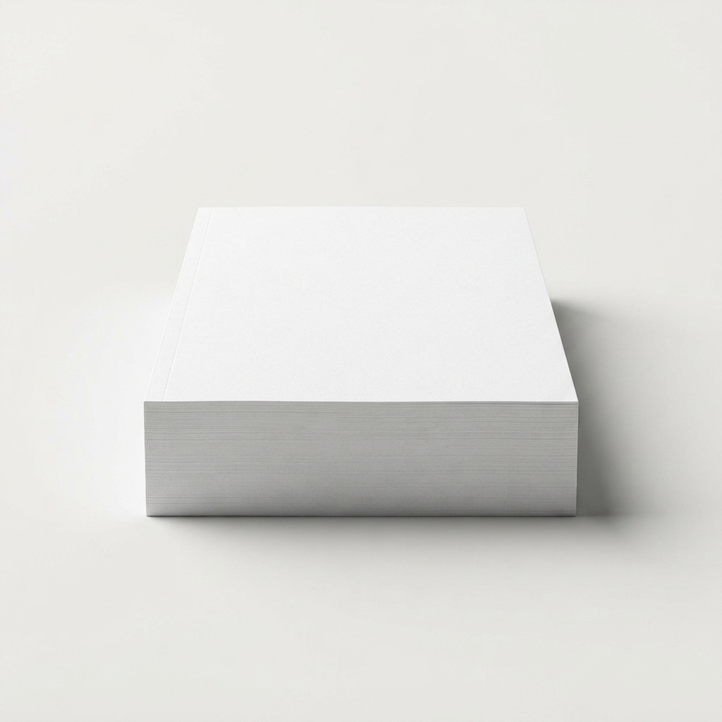 A5 lined refill paper stack for ring binders