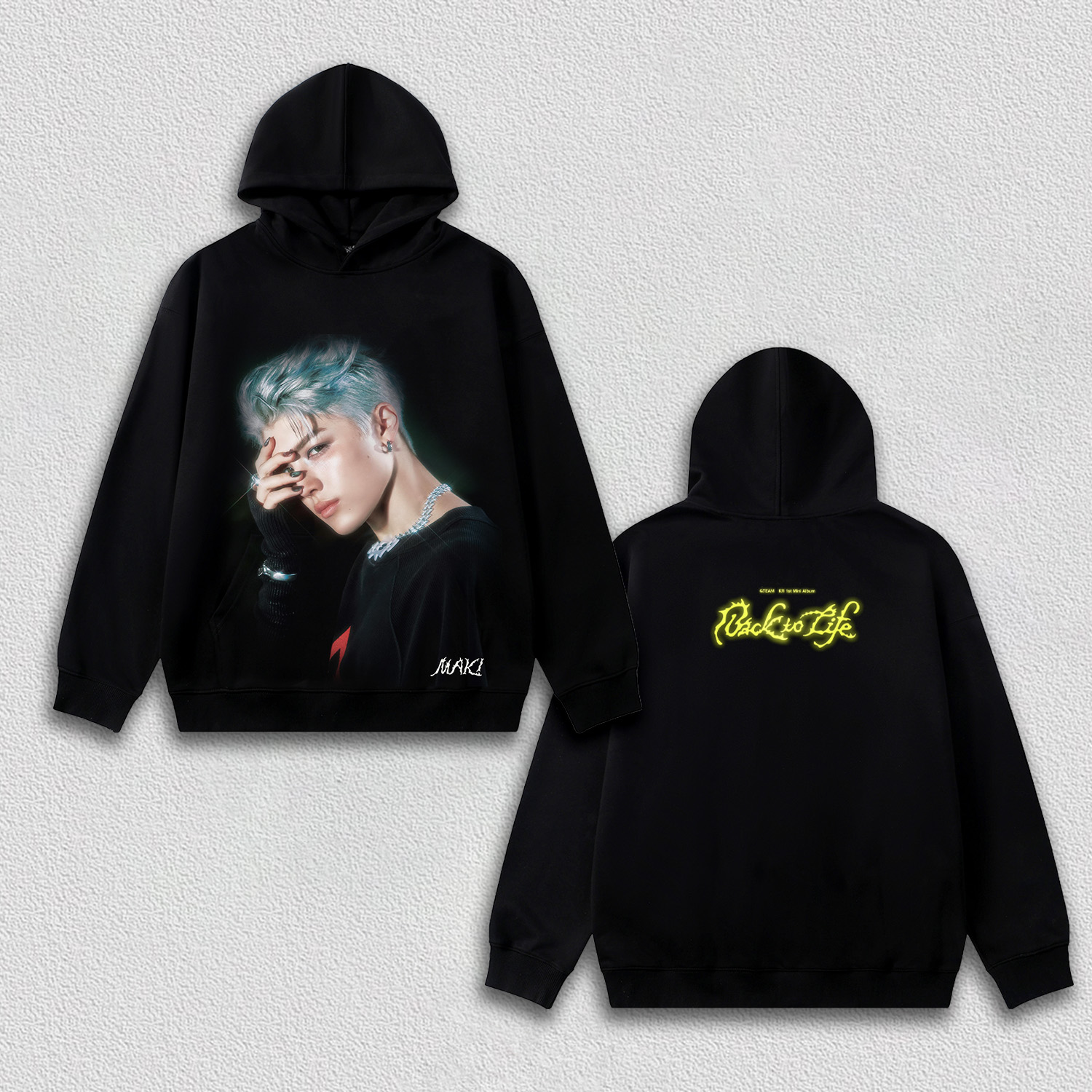 &TEAM MAKI HOODIES