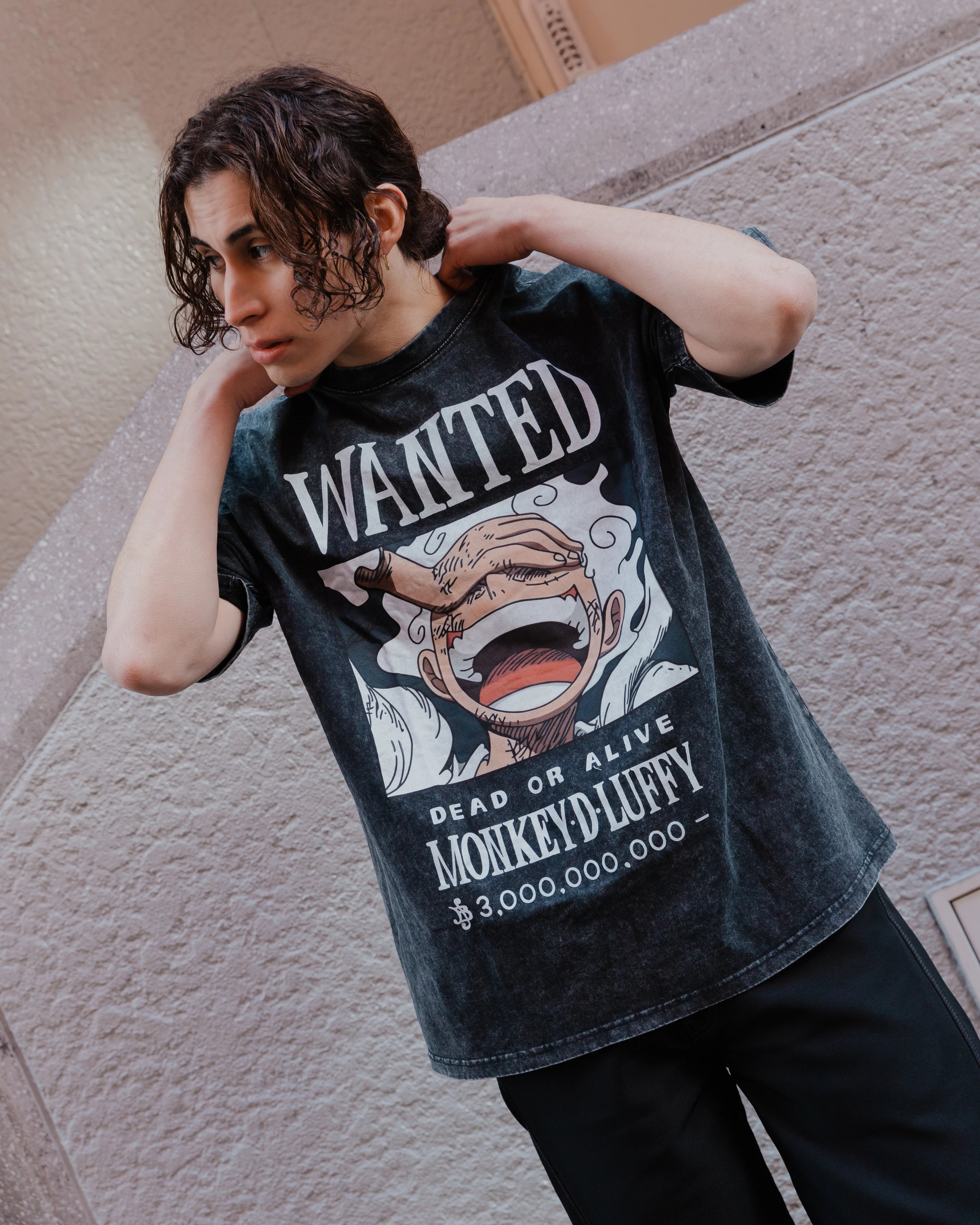 GEAR 5 BOUNTY POSTER VINTAGE OVERSIZE TEE-[FRONT]
