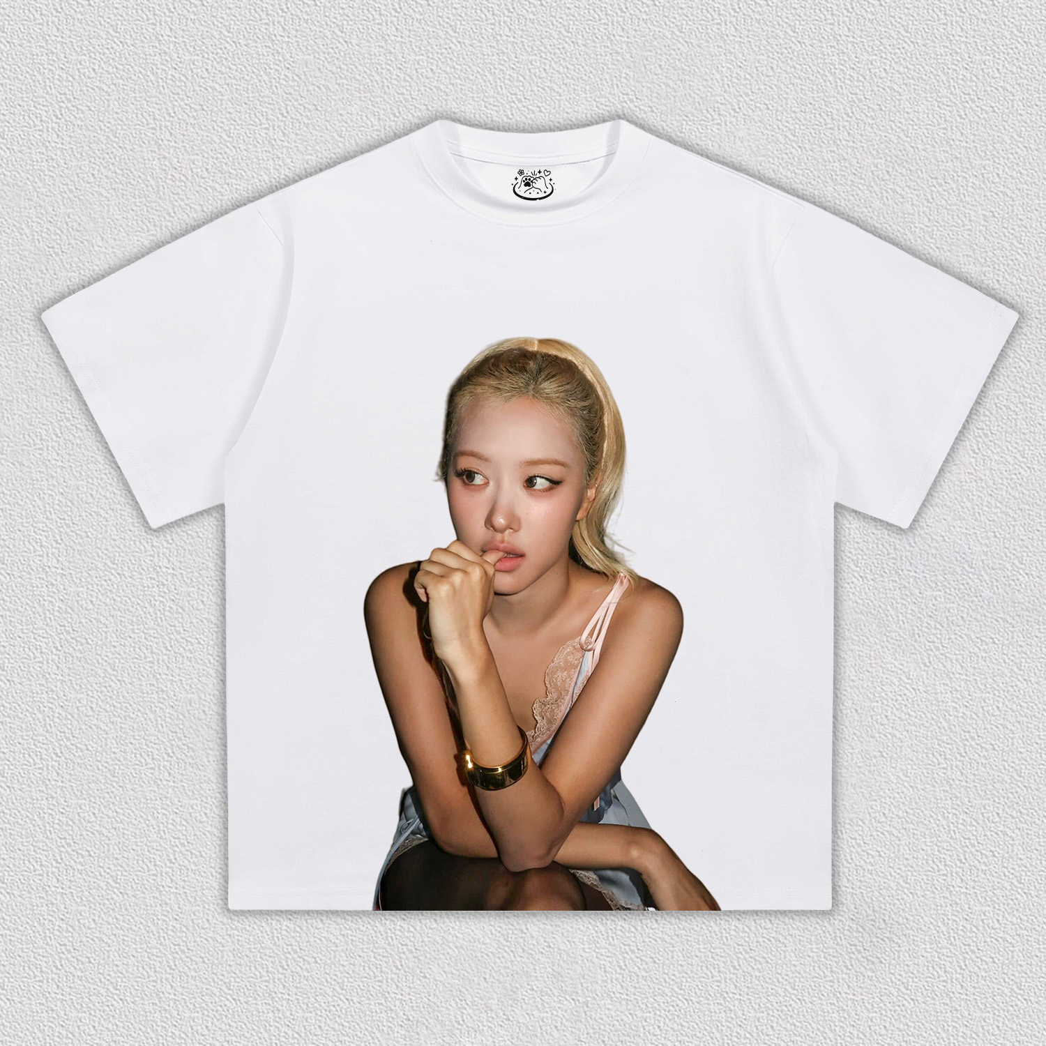 blackpink ROSE TEE