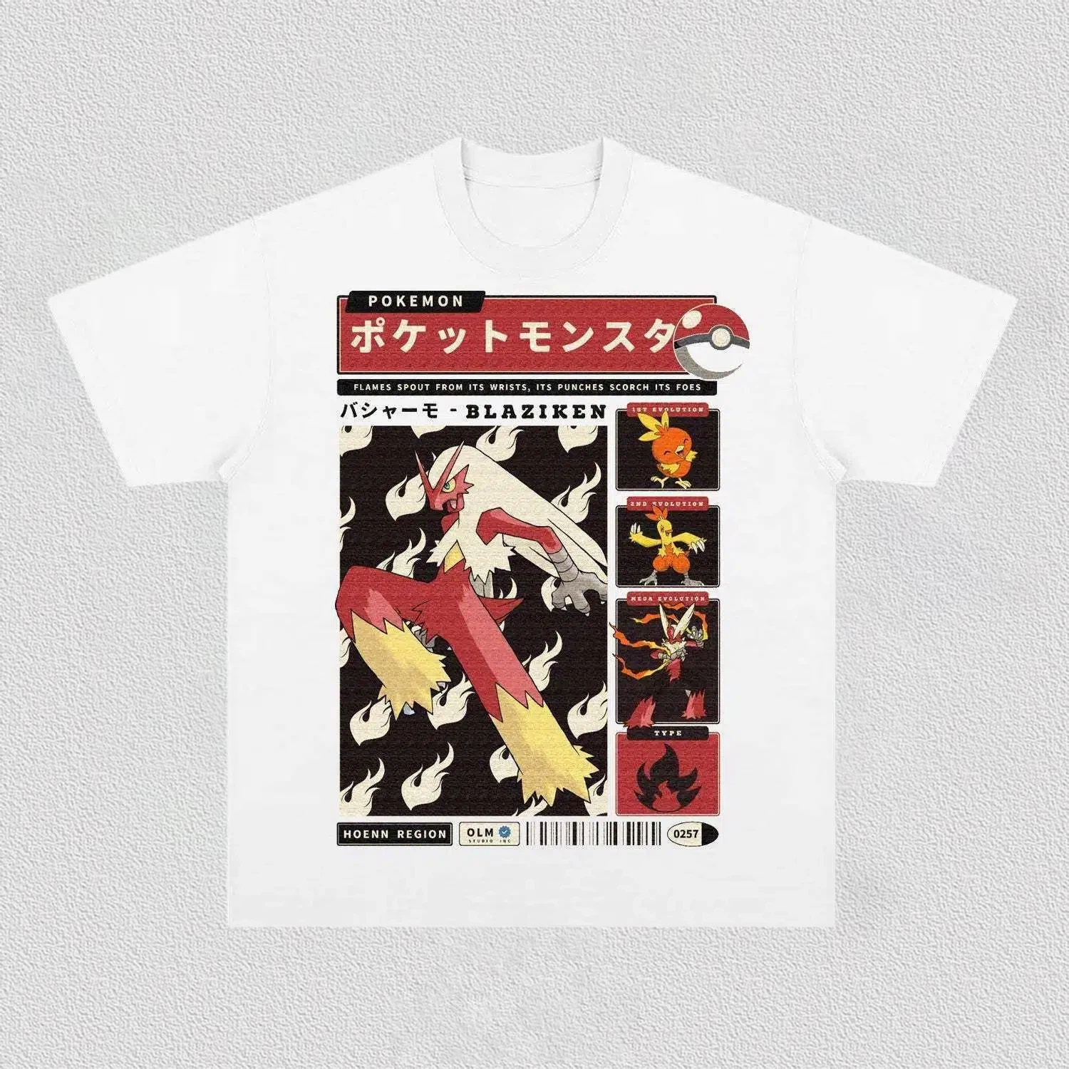 UNISEX ANIME INSPIRED VINTAGE TEE丨POKéMON-[FRONT]