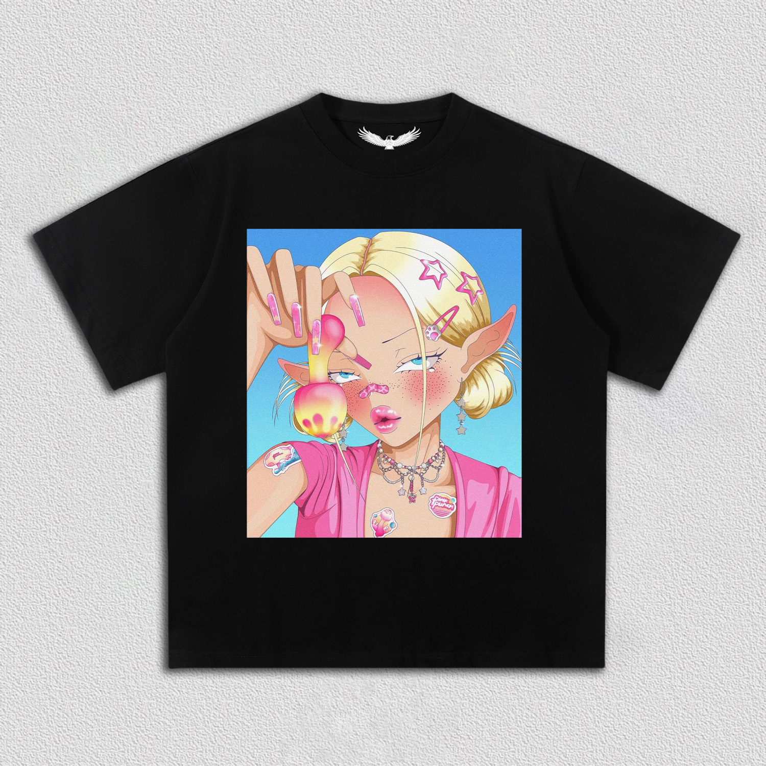 pink girl   TEE