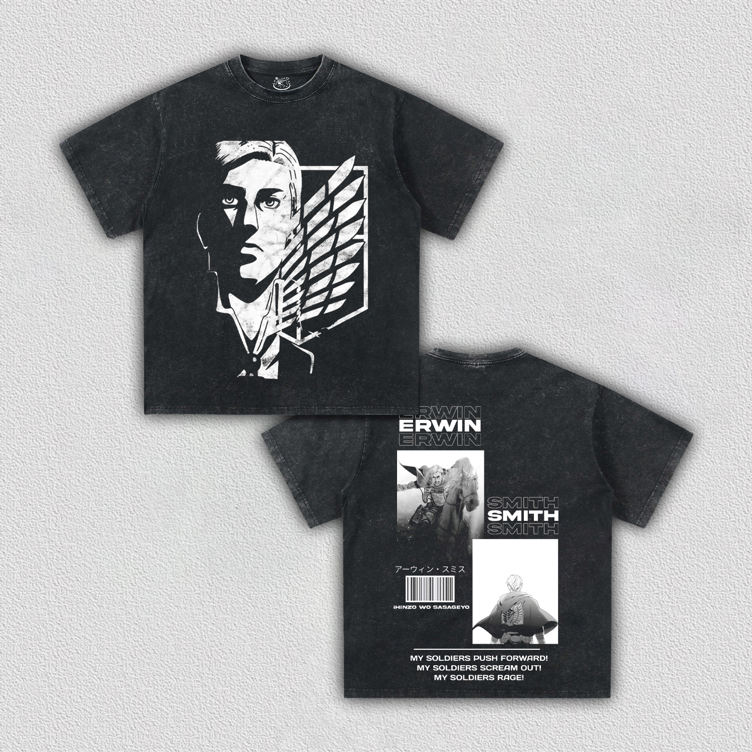 Attack on Titan Erwin Smith V2 TEE