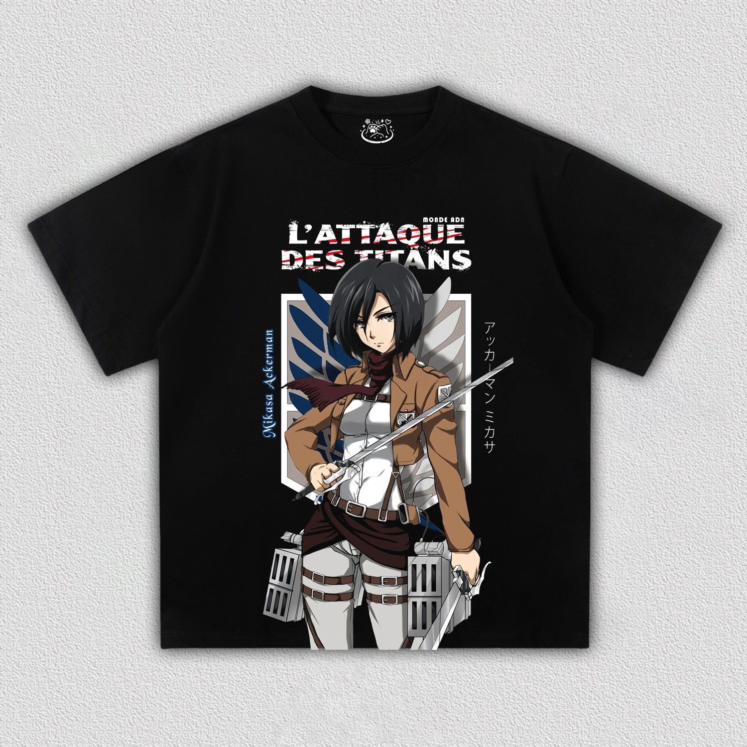 Attack on Titan Mikasa·Ackerman V1 TEE