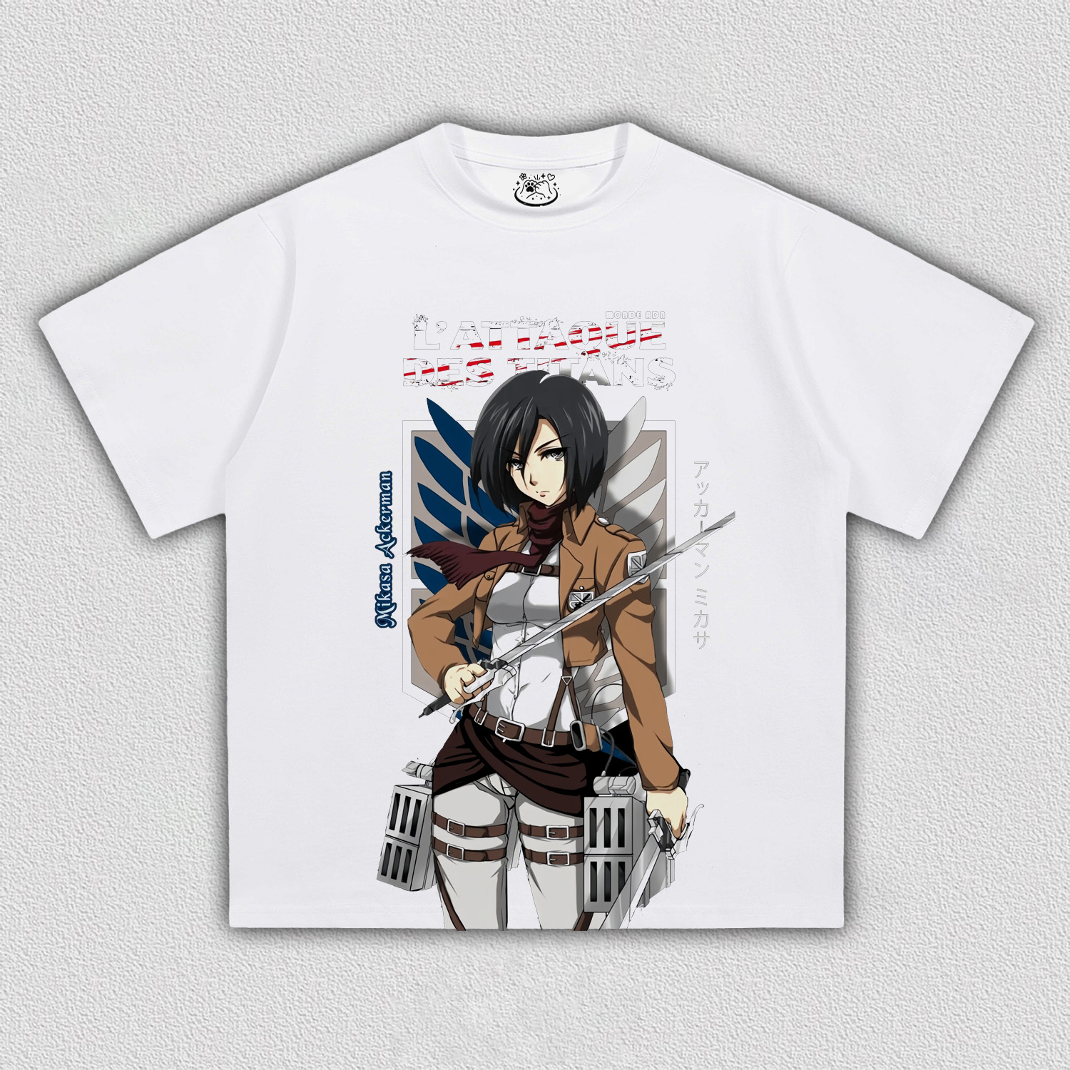 Attack on Titan Mikasa·Ackerman V1 TEE