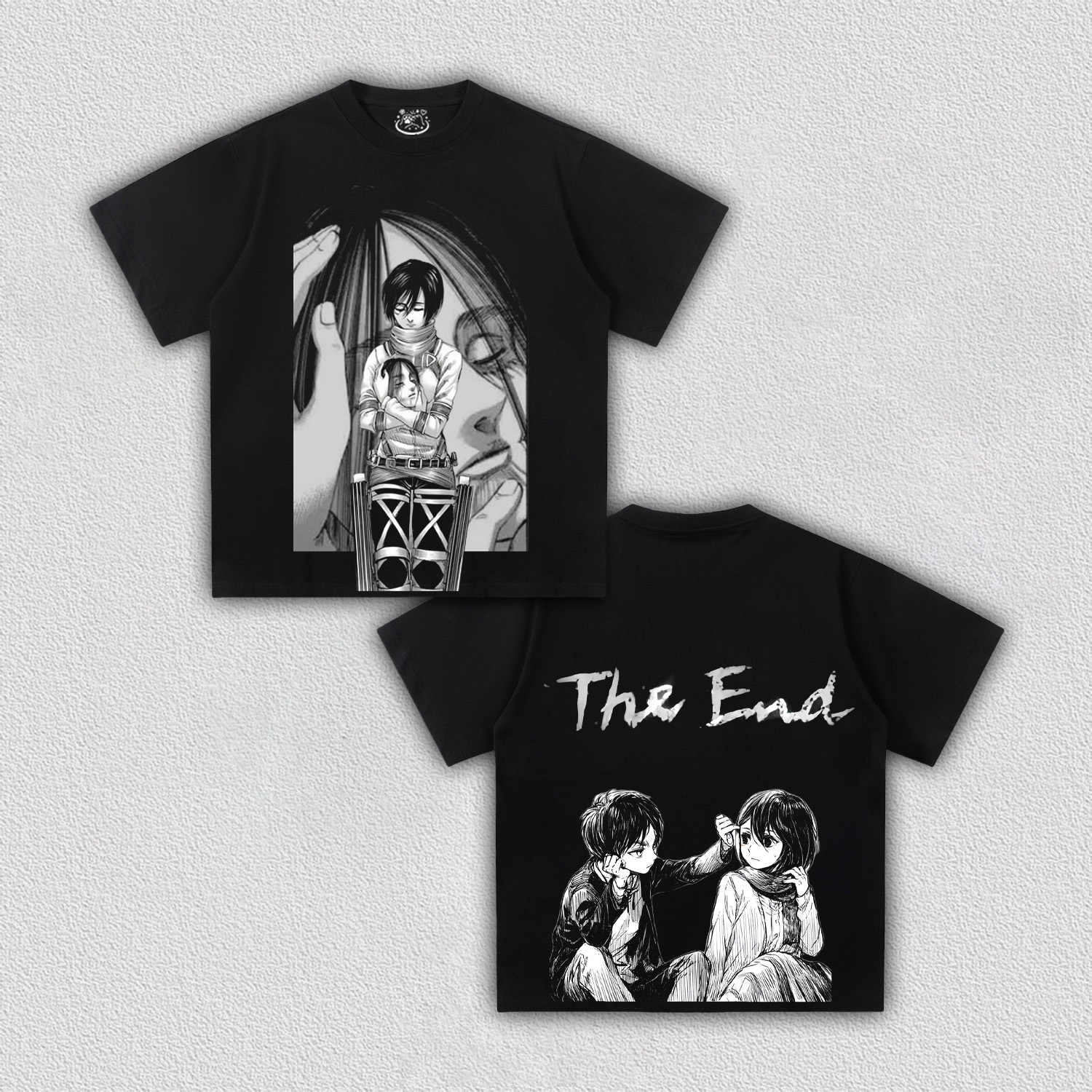 Attack on Titan Mikasa&Jaeger TEE