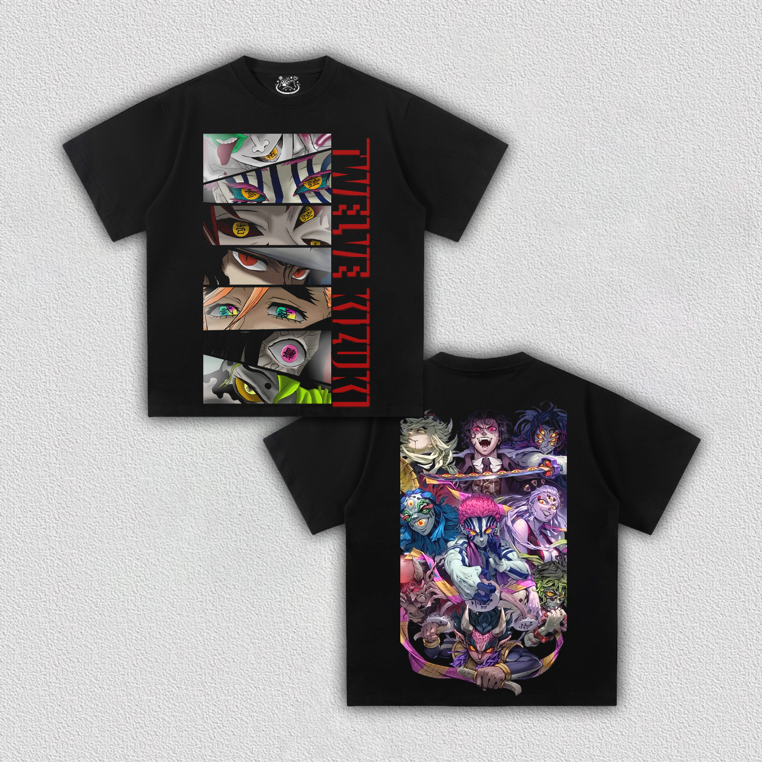 Demon Slayer Twelve Kizuki V1 TEE