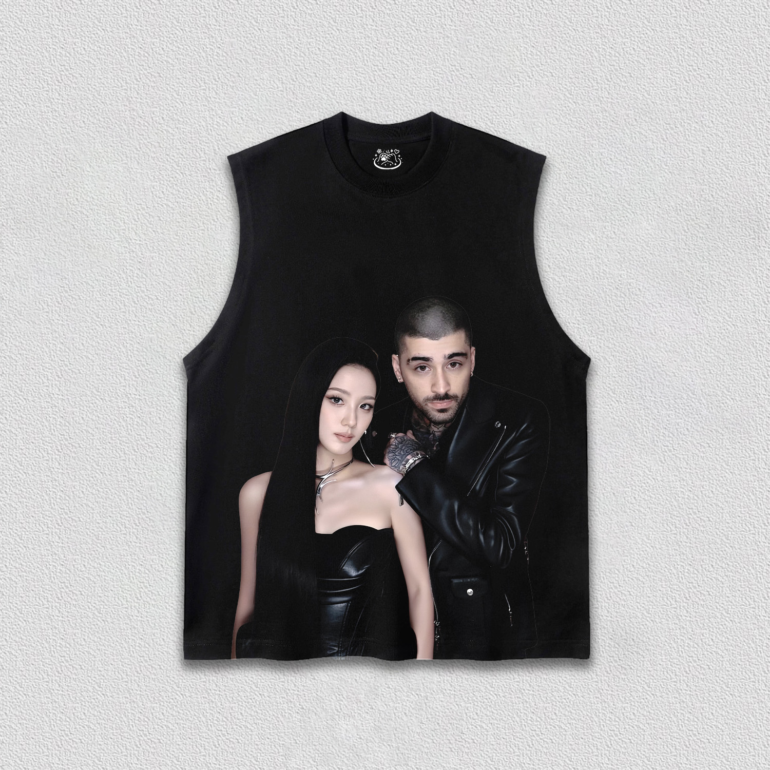 JISOO&ZAYN EYESCLOSED TEE