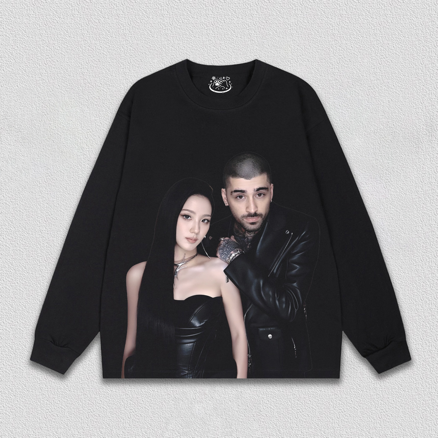 JISOO&ZAYN EYESCLOSED TEE