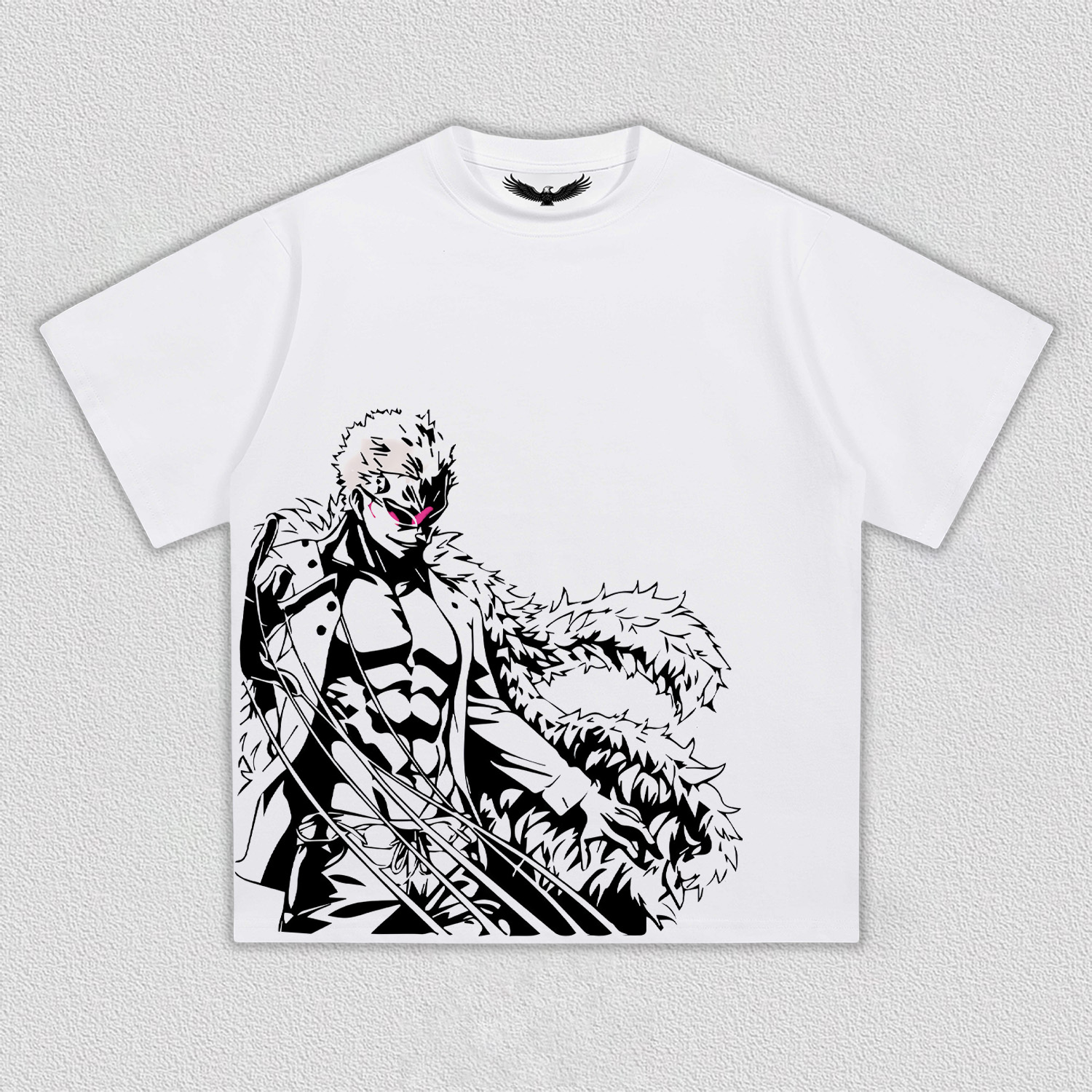DOFLAMINGO ANIME INSPIRED VINTAGE TEE丨ONE PIECE-[FRONT]