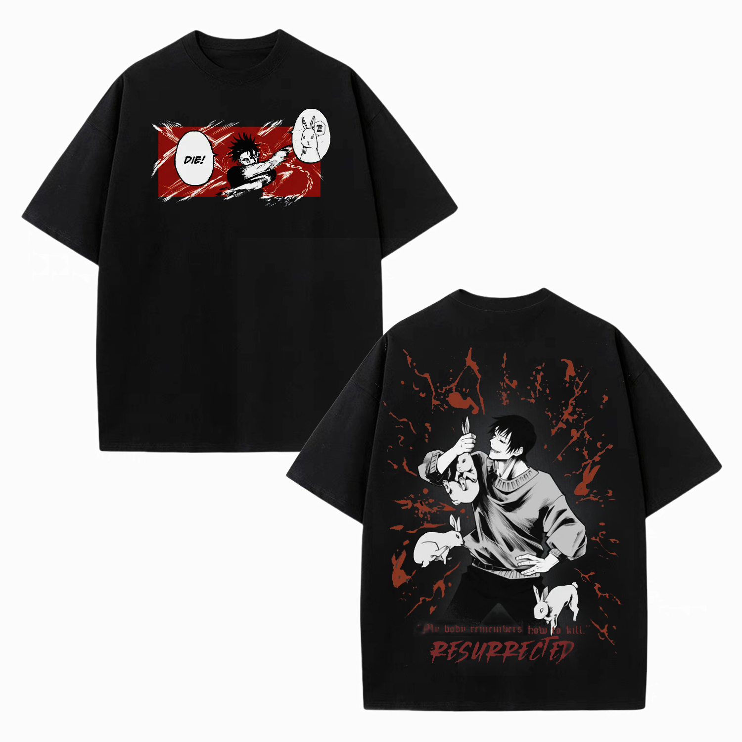 JUJUTSU KAISEN OVERSIZED TEE-[DS]