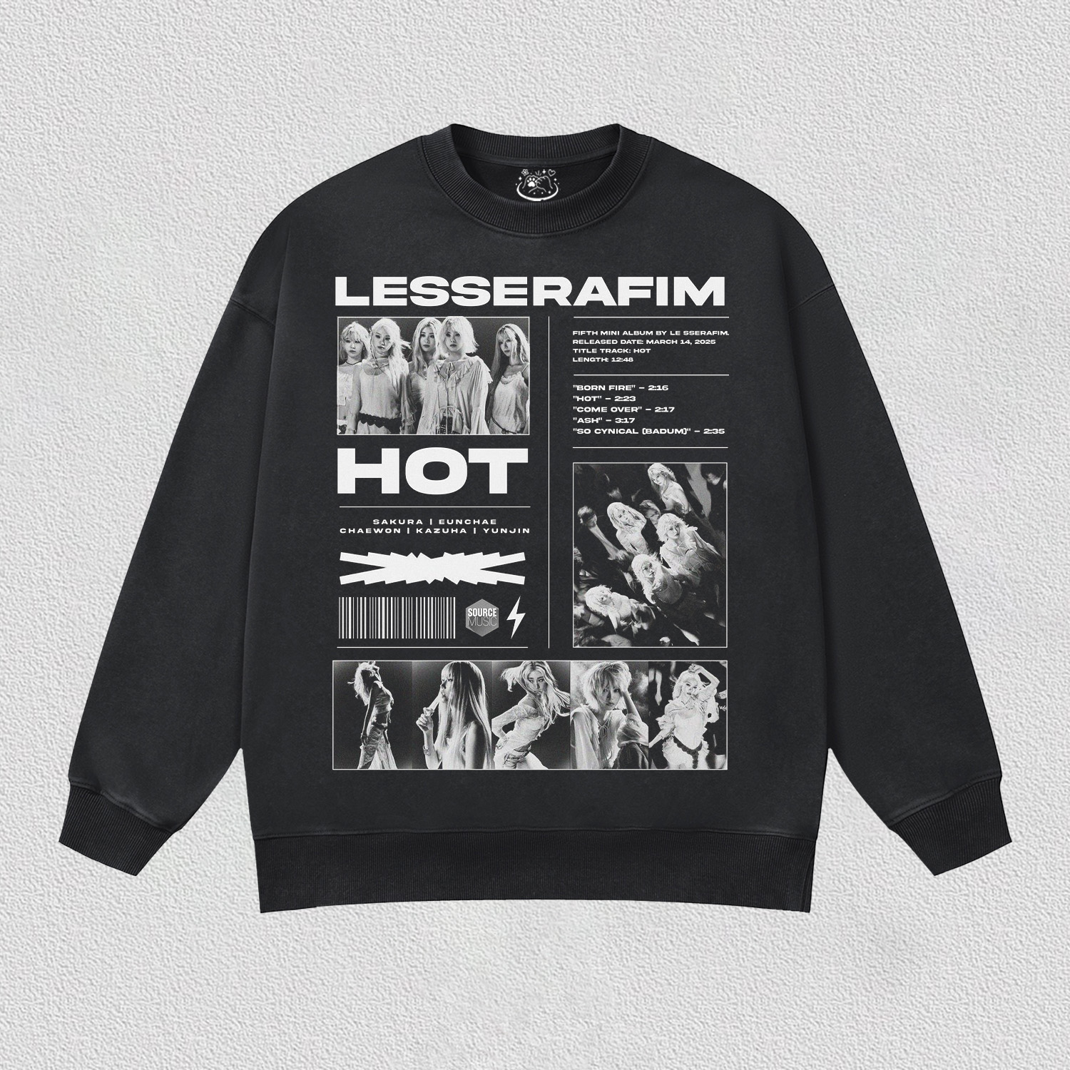 LE SSERAFIM TEE