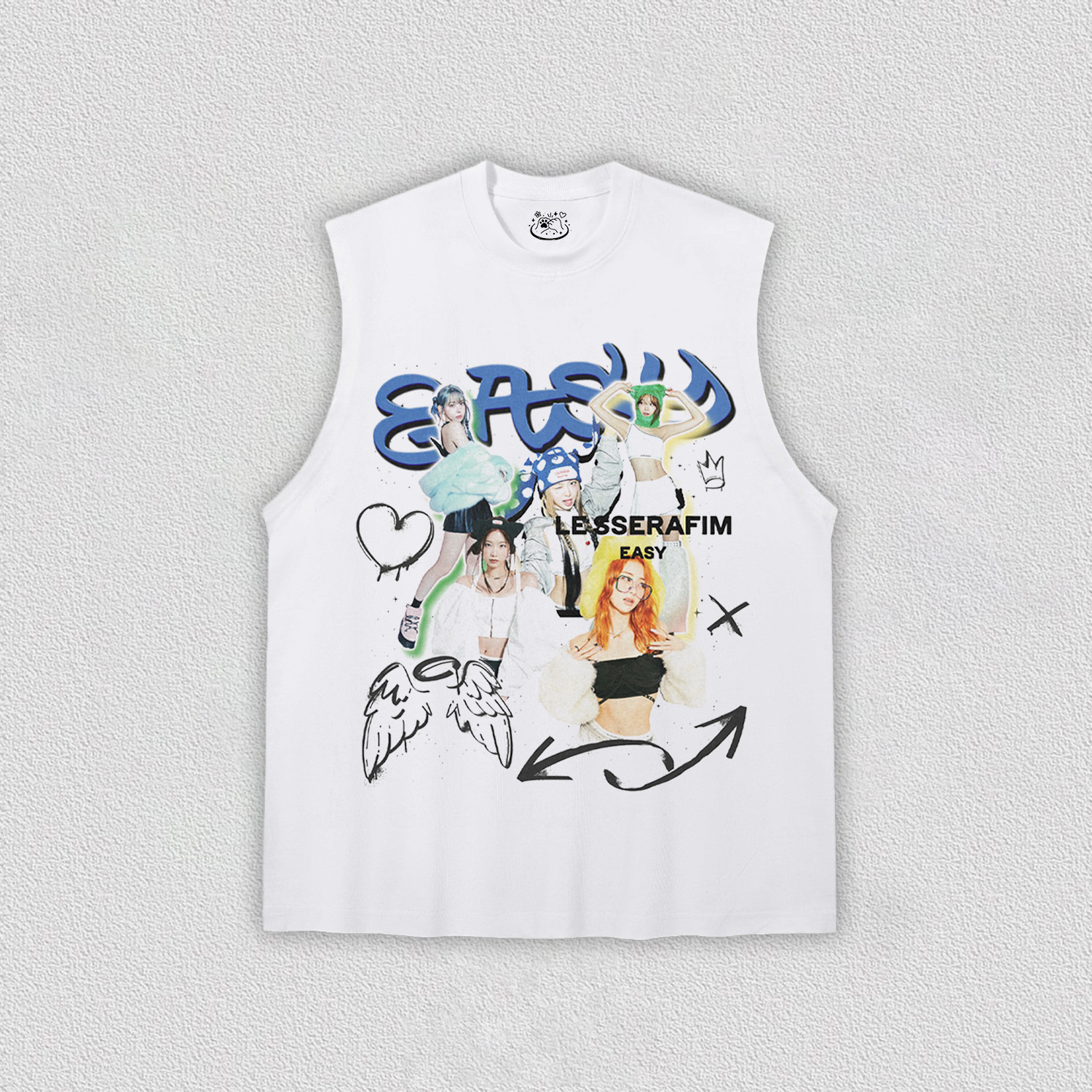LE SSERAFIM TEE-3