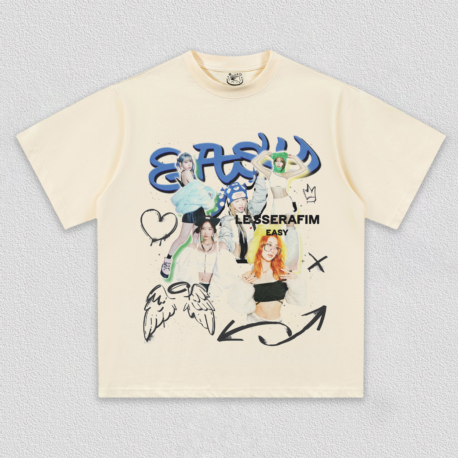 LE SSERAFIM TEE-3