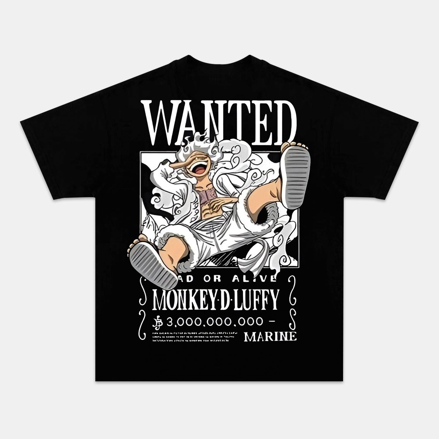 LUFFY ANIME INSPIRED VINTAGE TEE丨ONE PIECE-[BACK]