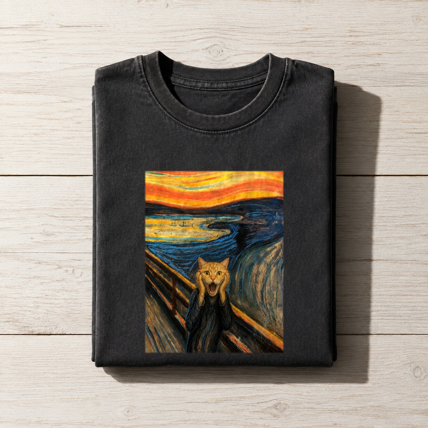 THE CAT SCREAM T-SHIRT
