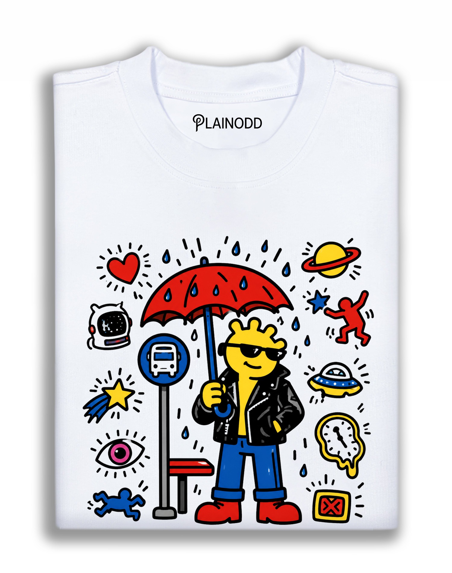 RAINY STATION & COSMIC DRIFT T-SHIRT
