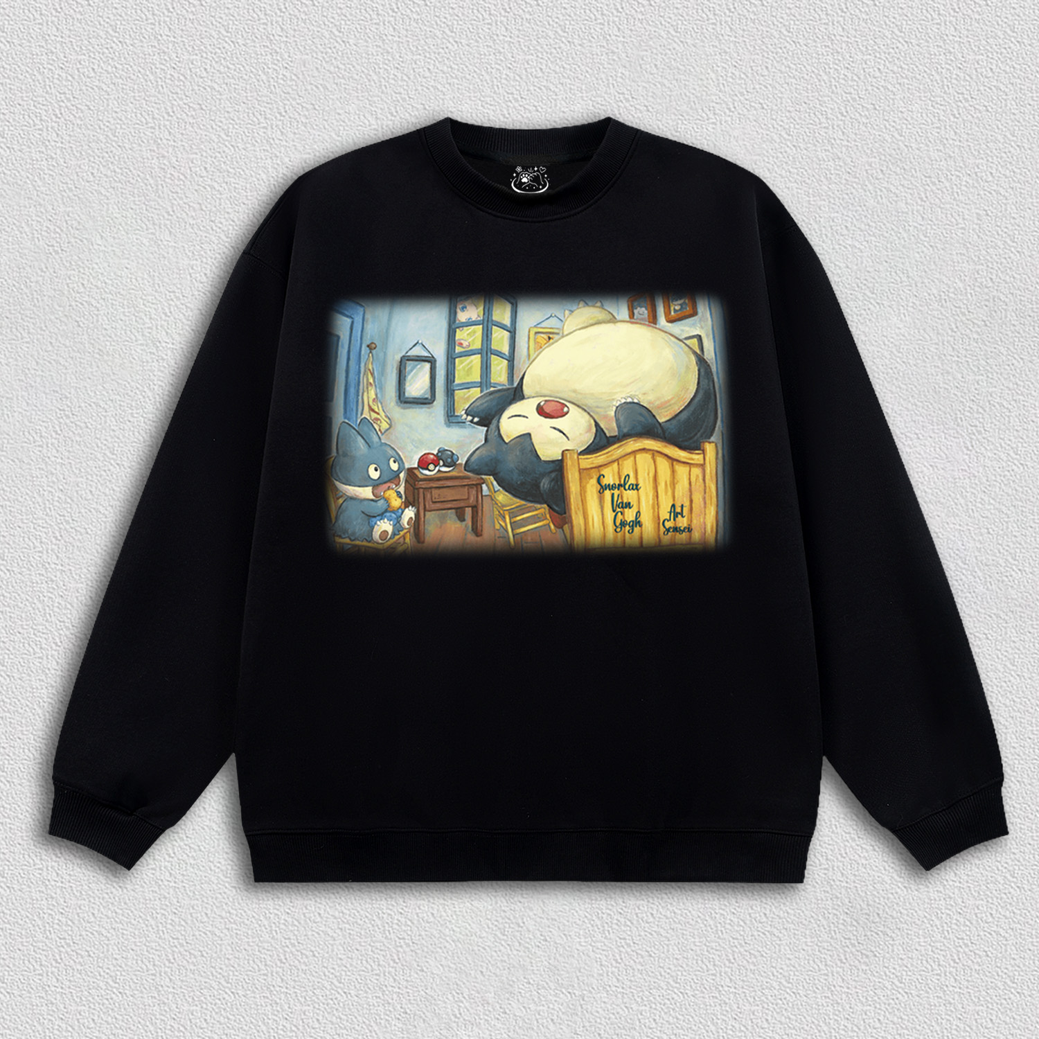 SNORLAX VAN GOGH HOODIES