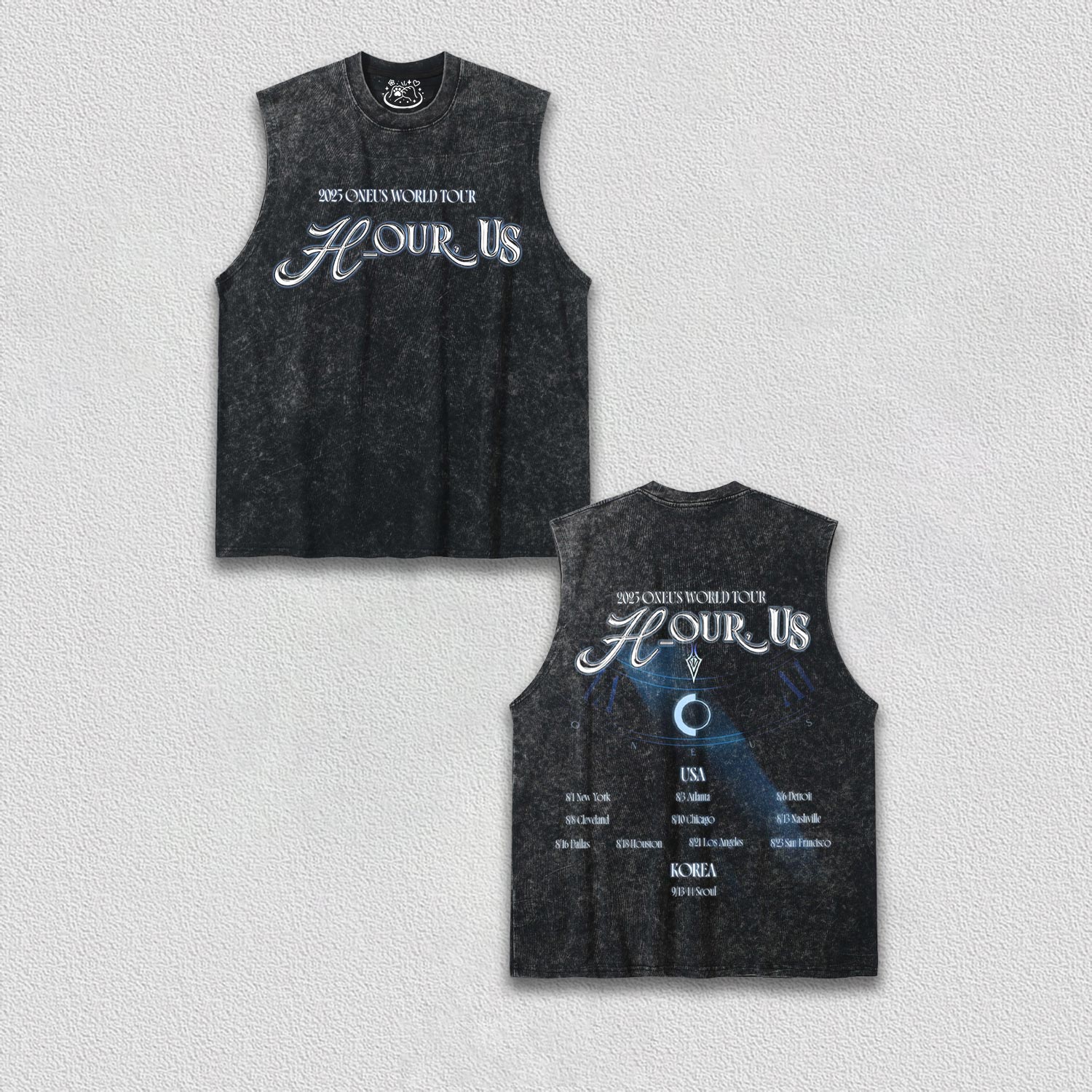 Oneus World Tour Hour us 2025 Tee