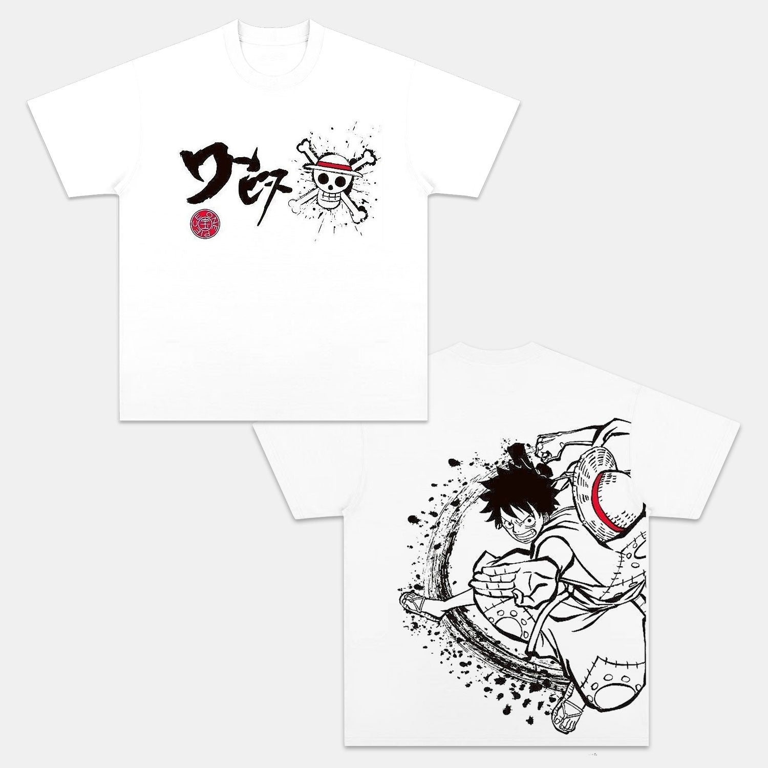 LUFFY ANIME INSPIRED VINTAGE TEE丨ONE PIECE-[DS]