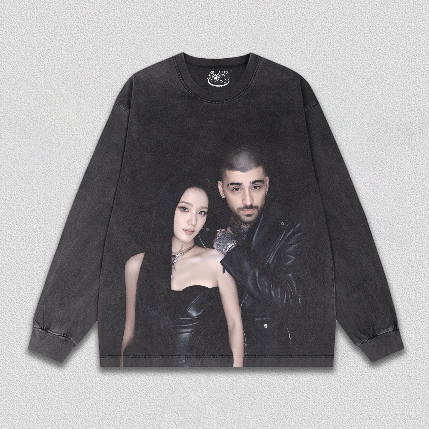 JISOO&ZAYN EYESCLOSED TEE