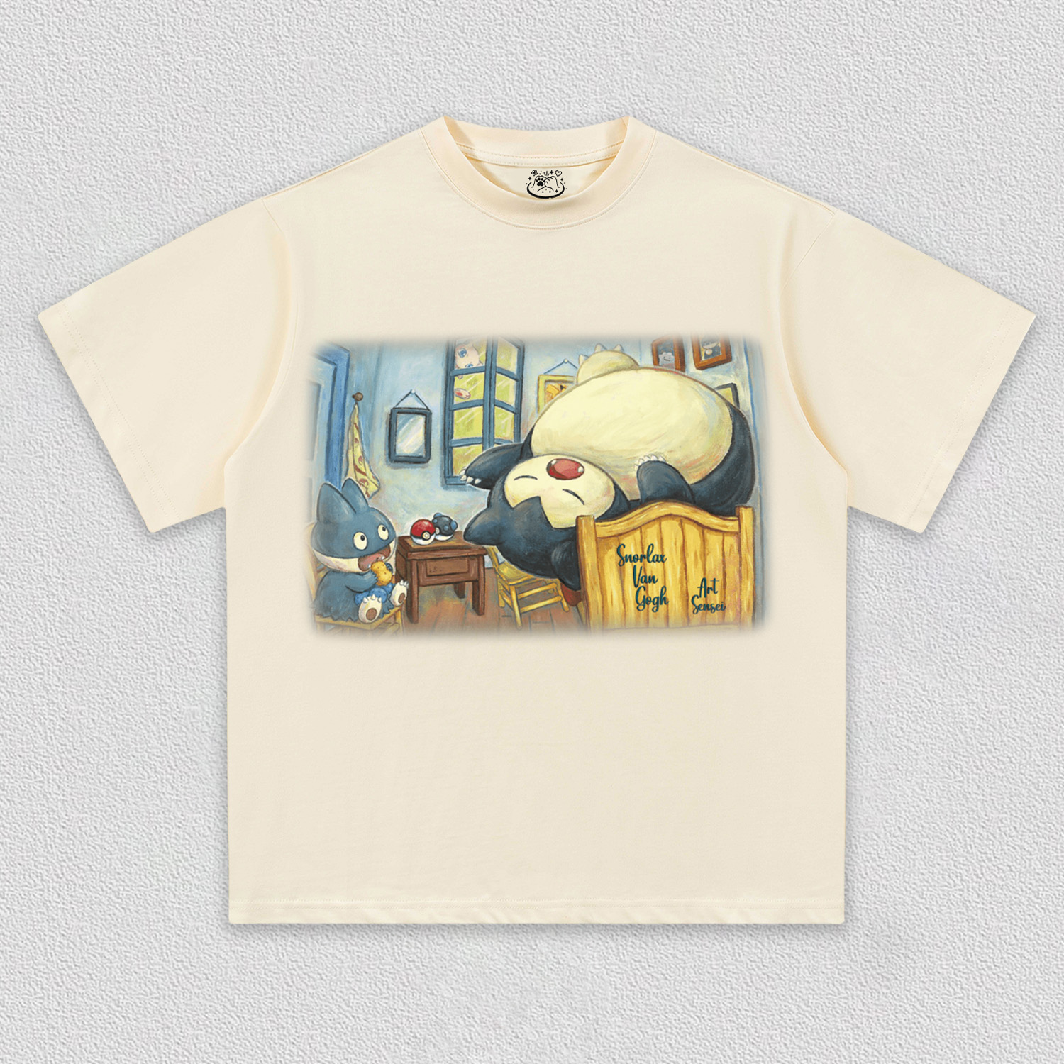 SNORLAX VAN GOGH TEE
