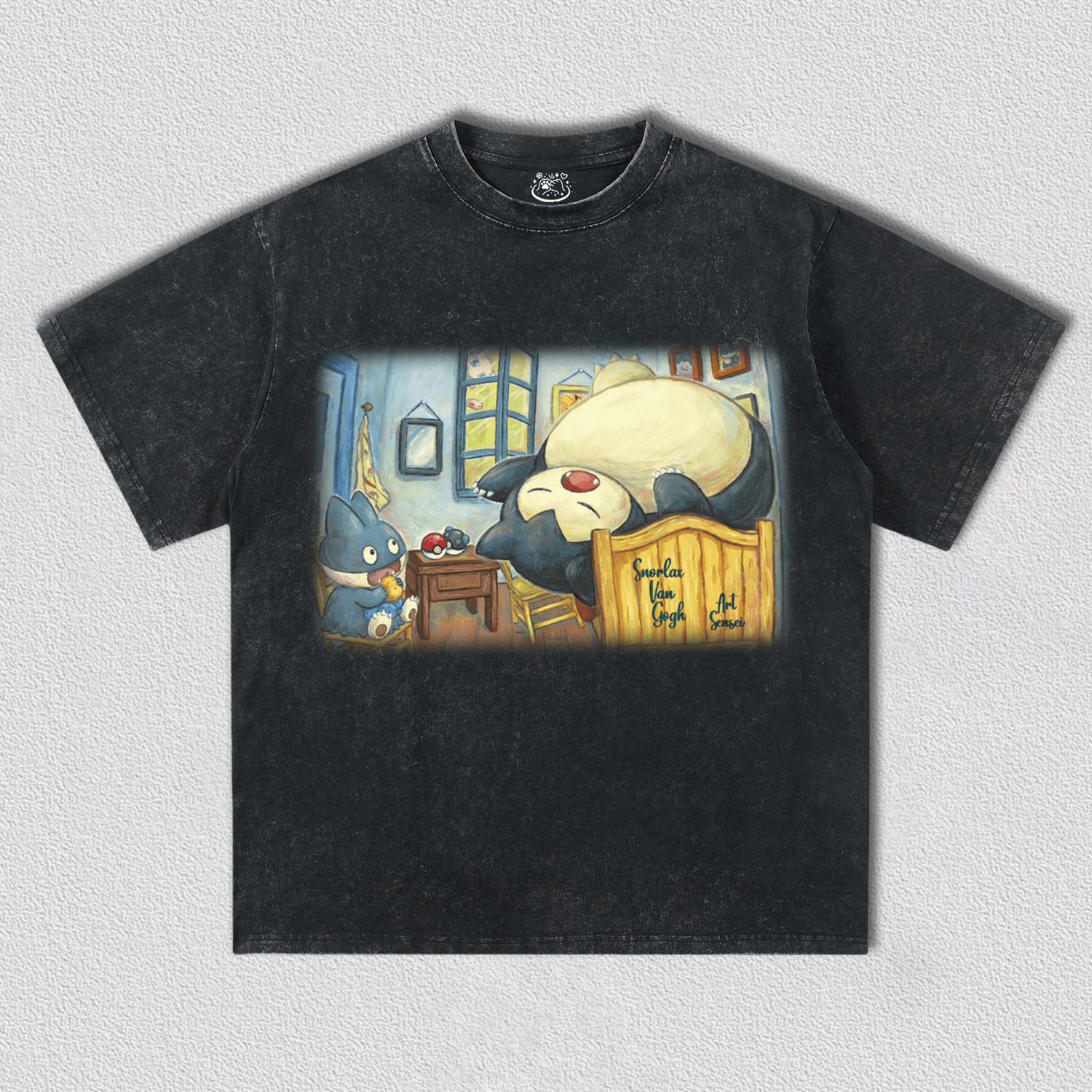 SNORLAX VAN GOGH TEE