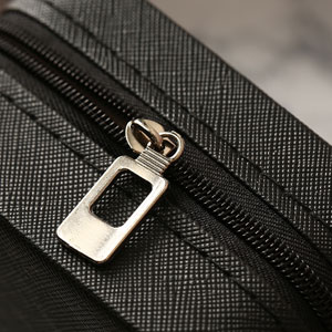 The exterior is made of high quality PU leather