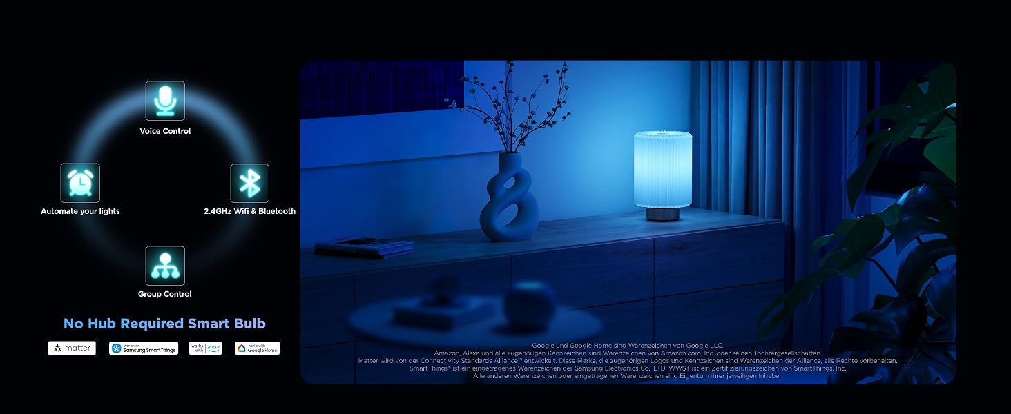 Govee smart light bulb
