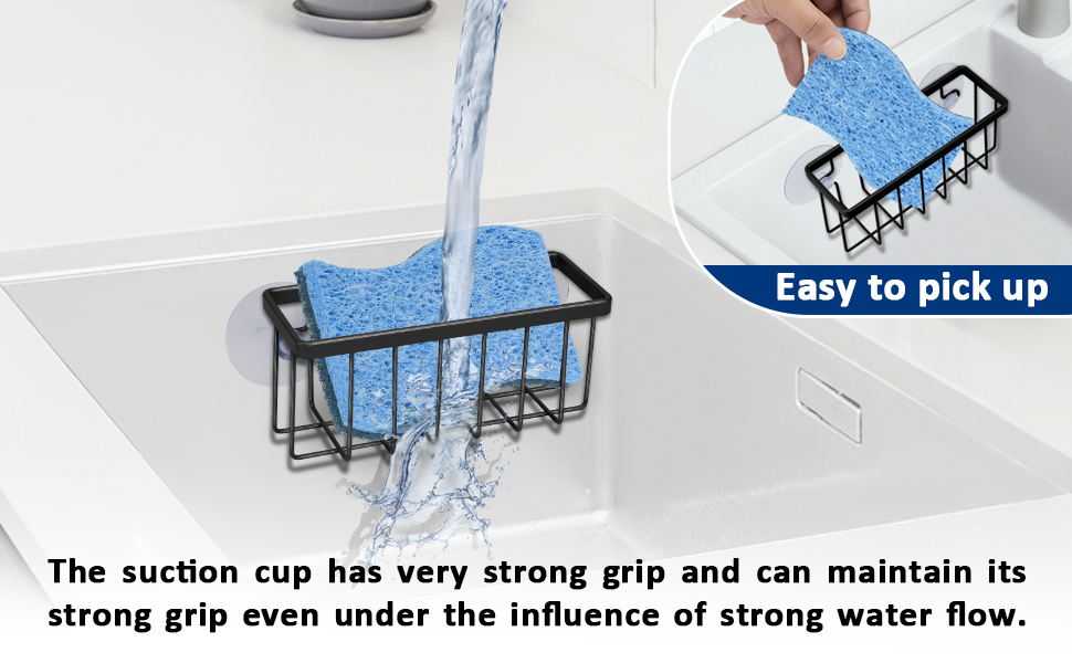 sponge caddy for kitchen sink