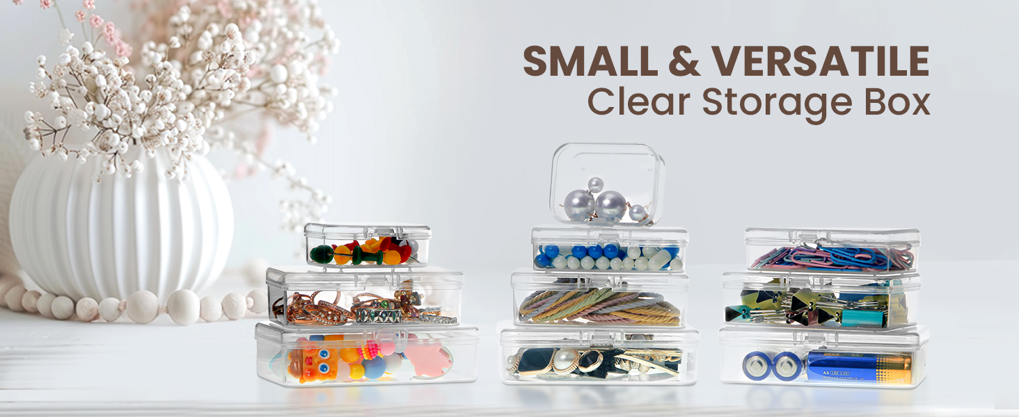 Clear storage Box