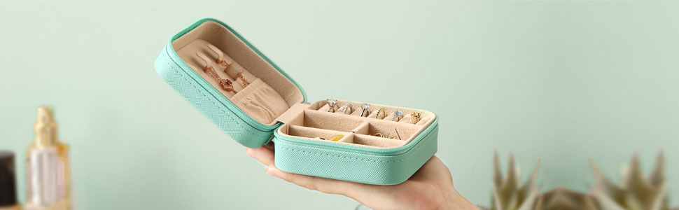 PU Leather Small Jewelry Box